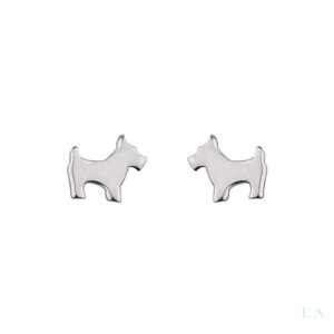 Brincos cachorro LINK em Prata de Lei 925