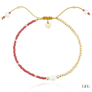 Argolas douradas Link em prata lei 925 com detalhe coloridos