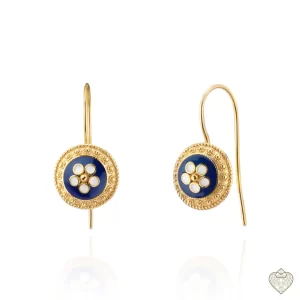 Brincos de gancho Caramujo