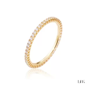 Anel memória em prata de Lei