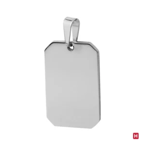Medalha Retangular em aço